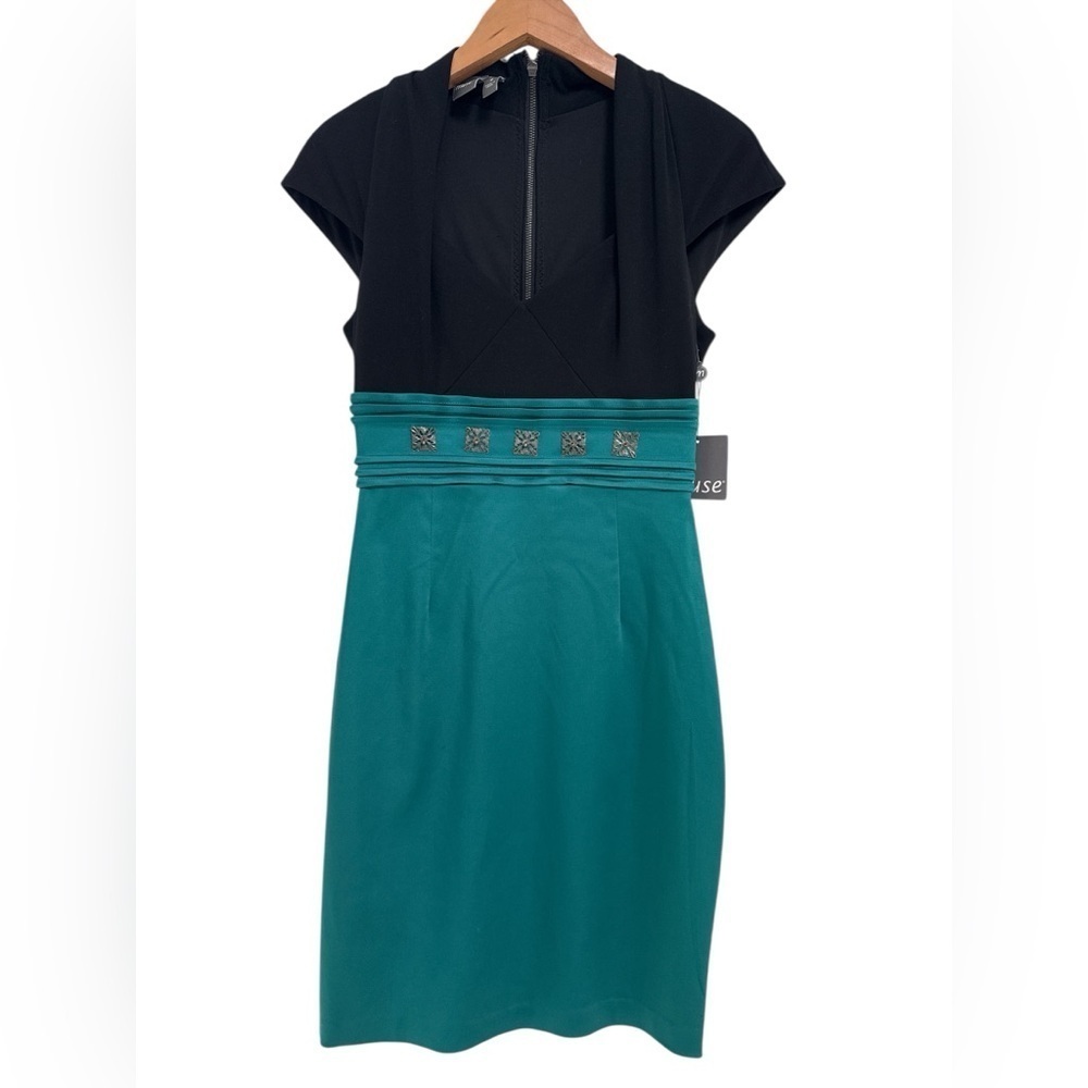 Muse New with Tags Black and Teal Dress